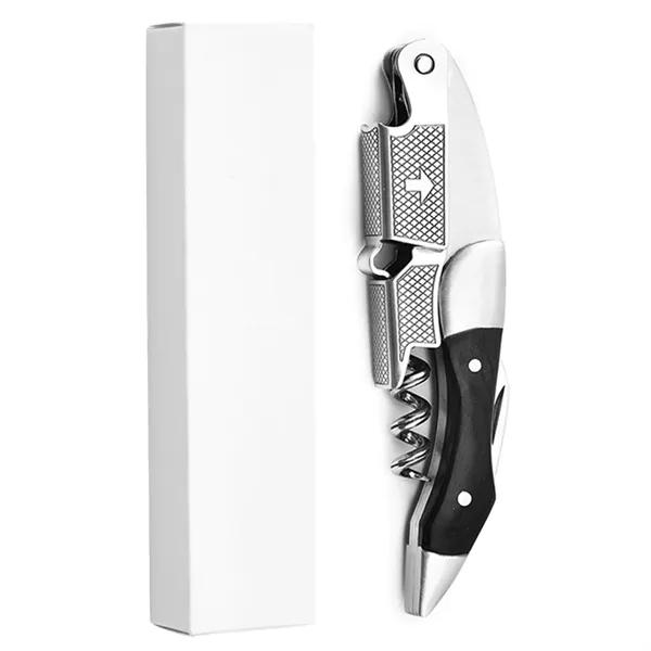 3-in-1 foldable wine opener with beer opener and knife with imprint... from ASI 37218 Athena Promo (tm)