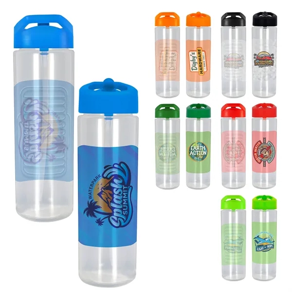 Pop Up 24 oz. Full Color Debossed Bottle... from ASI 30208 A P Specialties / AP Specialties