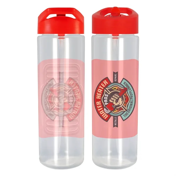 Pop Up 24 oz. Full Color Debossed Bottle... from ASI 30208 A P Specialties / AP Specialties