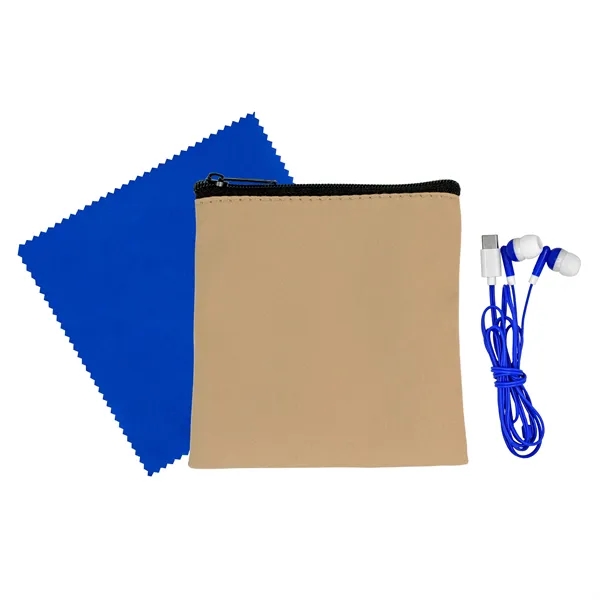 Executive Cloth & Ear Bud Set... from ASI 30208 A P Specialties / AP Specialties