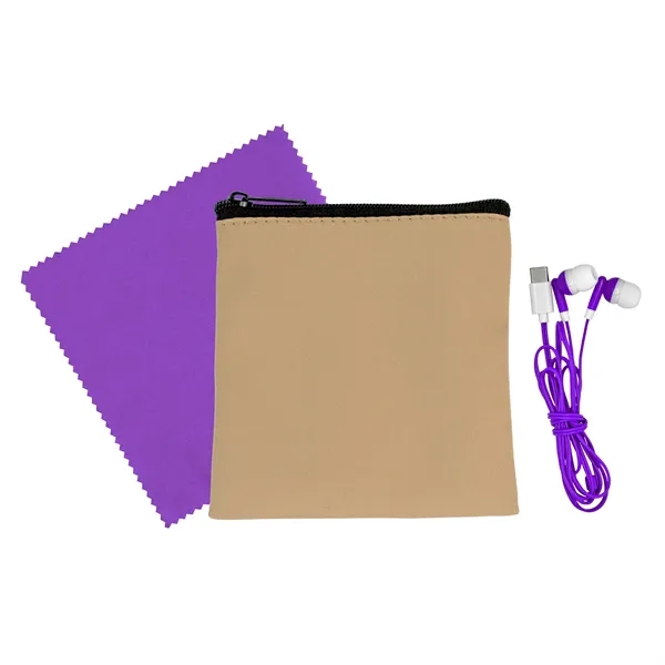 Executive Cloth & Ear Bud Set... from ASI 30208 A P Specialties / AP Specialties