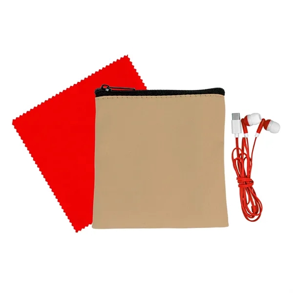 Executive Cloth & Ear Bud Set... from ASI 30208 A P Specialties / AP Specialties