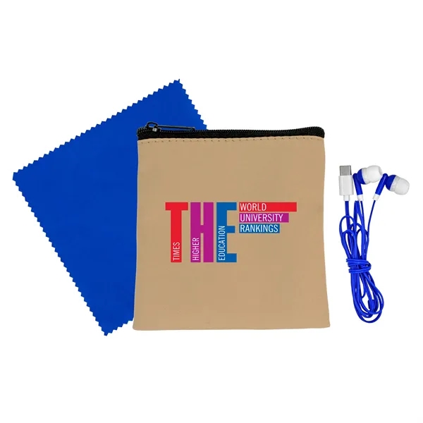 Executive Cloth & Ear Bud Set... from ASI 30208 A P Specialties / AP Specialties