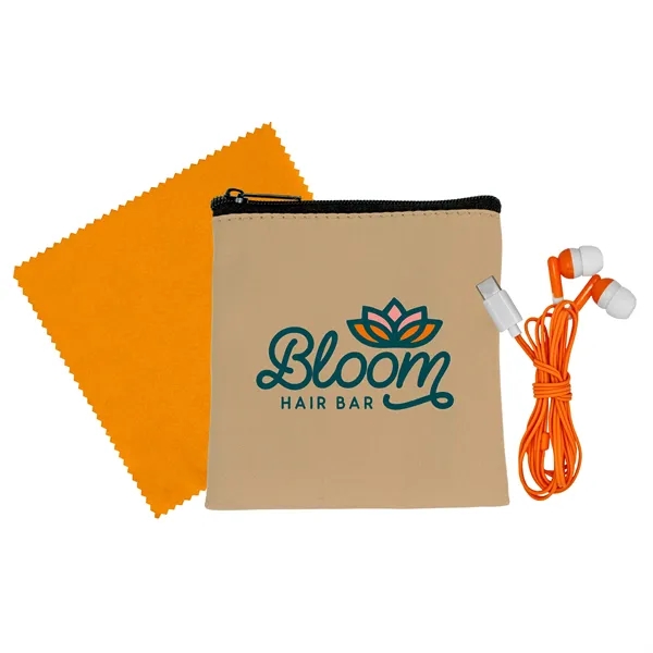 Executive Cloth & Ear Bud Set... from ASI 30208 A P Specialties / AP Specialties