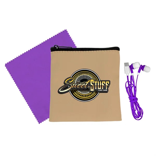 Executive Cloth & Ear Bud Set... from ASI 30208 A P Specialties / AP Specialties