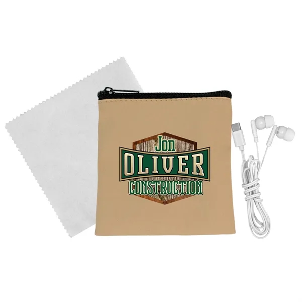 Executive Cloth & Ear Bud Set... from ASI 30208 A P Specialties / AP Specialties