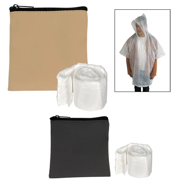 Executive Recycled Pouch & Poncho Set... from ASI 30208 A P Specialties / AP Specialties