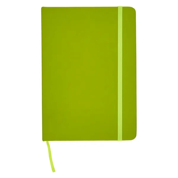 Classic elastic band journal plus 1 color silkscreen imprint on one... from ASI 37218 Athena Promo (tm)