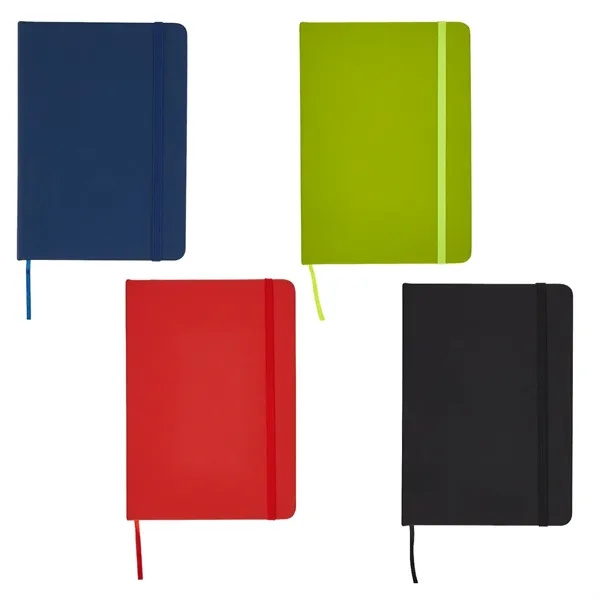 Classic elastic band journal plus 1 color silkscreen imprint on one... from ASI 37218 Athena Promo (tm)