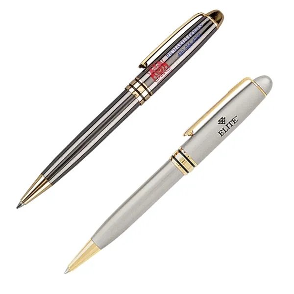 Deluxe double pen box with Danish rollerball and ballpoint pens.... from ASI 68190 Lungsal / Lungsal