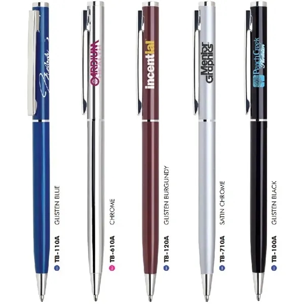 PB02 pen gift box and Tantalus-III aluminum ballpoint pen.... from ASI 68190 Lungsal / Lungsal