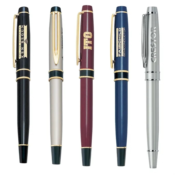 Deluxe double pen box with Windsor-II rollerball and ballpoint pens.... from ASI 68190 Lungsal / Lungsal
