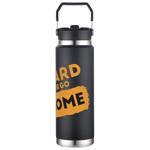 30 oz Vacuum Insulated Stainless Steel Bottle with Build-in Straw... from ASI 36730 Ariel Premium Supply Inc