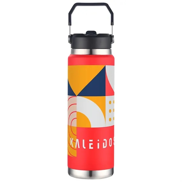 30 oz Vacuum Insulated Stainless Steel Bottle with Build-in Straw... from ASI 36730 Ariel Premium Supply Inc