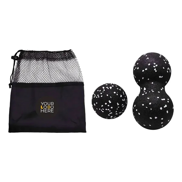 Set of 2 EVA foam massage balls in a drawstring bag:... from ASI 61966 HPG / Mixie