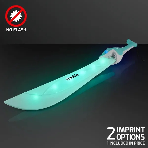 LED Shark Toy Sword; Blank & Imprinted Pricing... from ASI 34194 ALightPromos