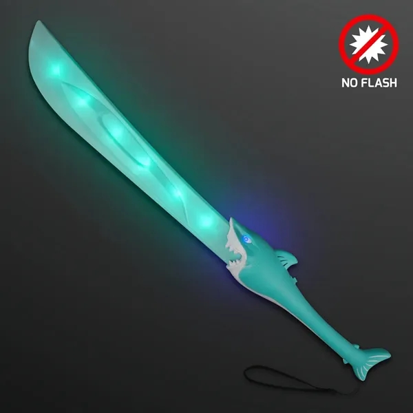 LED Shark Toy Sword; Blank & Imprinted Pricing... from ASI 34194 ALightPromos