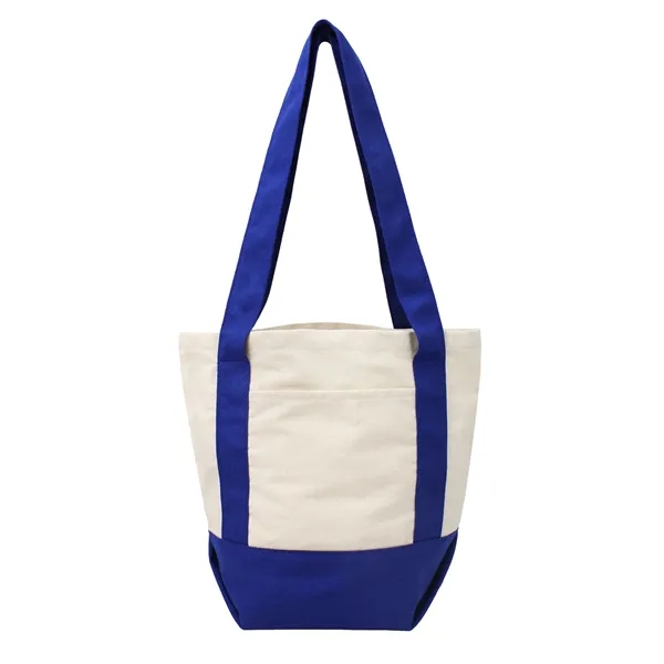13"W x 11.5"H x 6"G 10 oz. cotton canvas boat tote... from ASI 37980 Bagworld