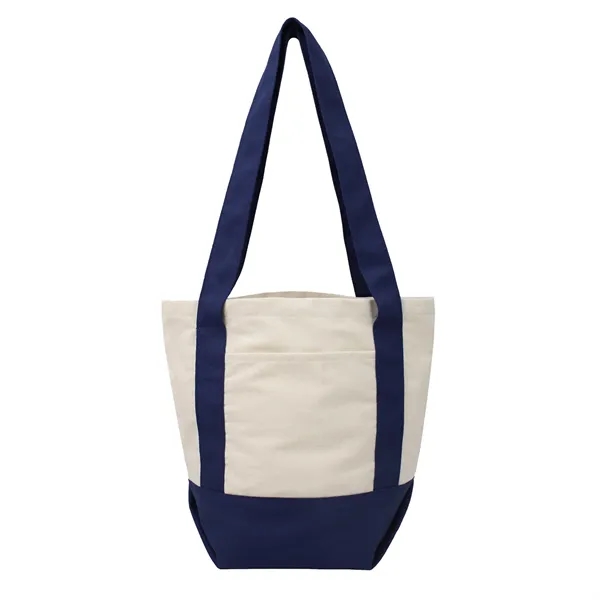 13"W x 11.5"H x 6"G 10 oz. cotton canvas boat tote... from ASI 37980 Bagworld