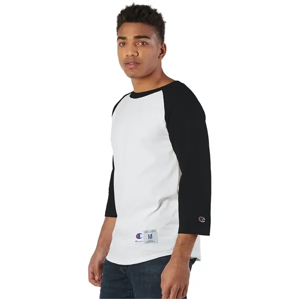 Champion adult raglan t-shirt with 3/4 sleeves.... from ASI 34063 alphabroder
