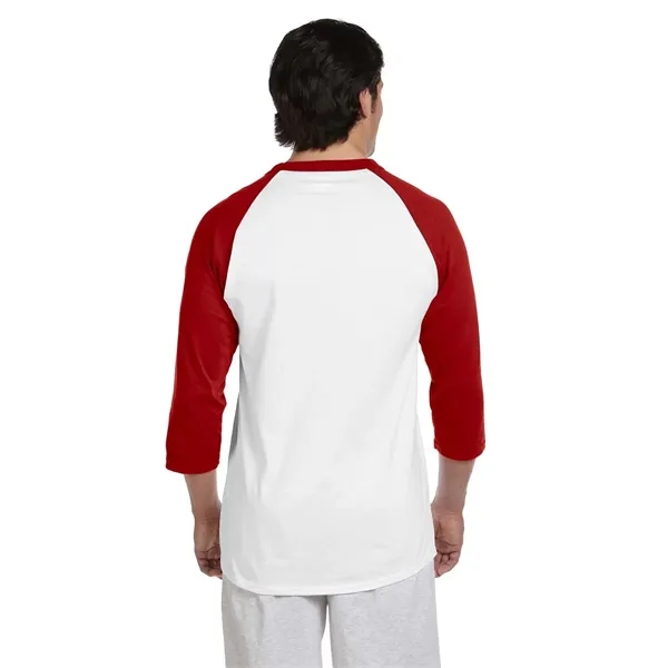 Champion adult raglan t-shirt with 3/4 sleeves.... from ASI 34063 alphabroder