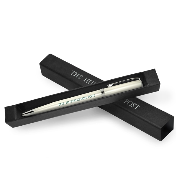 Plastic body, twist action open/close design, ballpoint pen. Small size for... from ASI 34040 Alexander Mfg Co