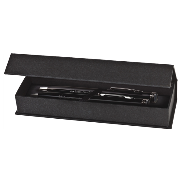 Both logo top premier pen and pencil included in set with... from ASI 34040 Alexander Mfg Co