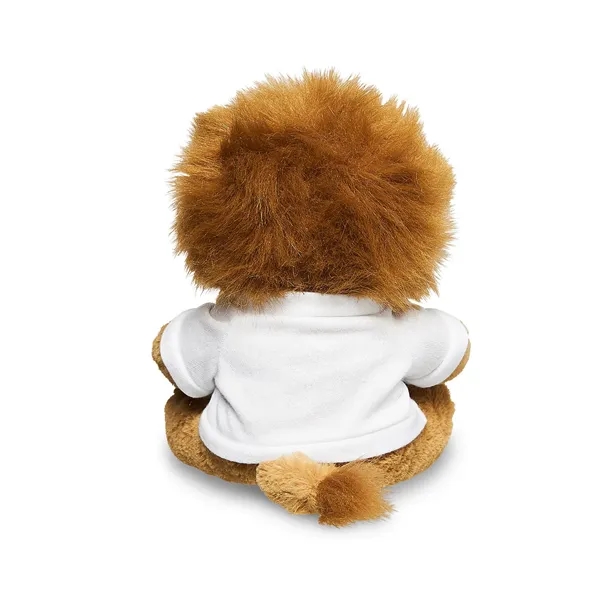 Adorable tan plush lion available in your choice of 9 t-shirt... from ASI 79530 Prime Line