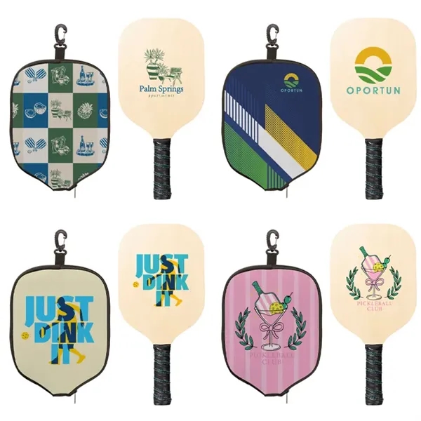 Sublimated Pickleball Cover & Paddle Gift Set... from ASI 67557 LimeLight Ent