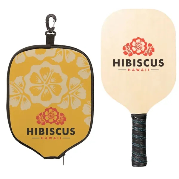 Sublimated Pickleball Cover & Paddle Gift Set... from ASI 67557 LimeLight Ent