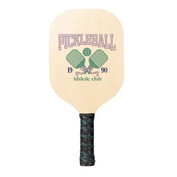 Sublimated Plywood Pickleball Paddle... from ASI 67557 LimeLight Ent