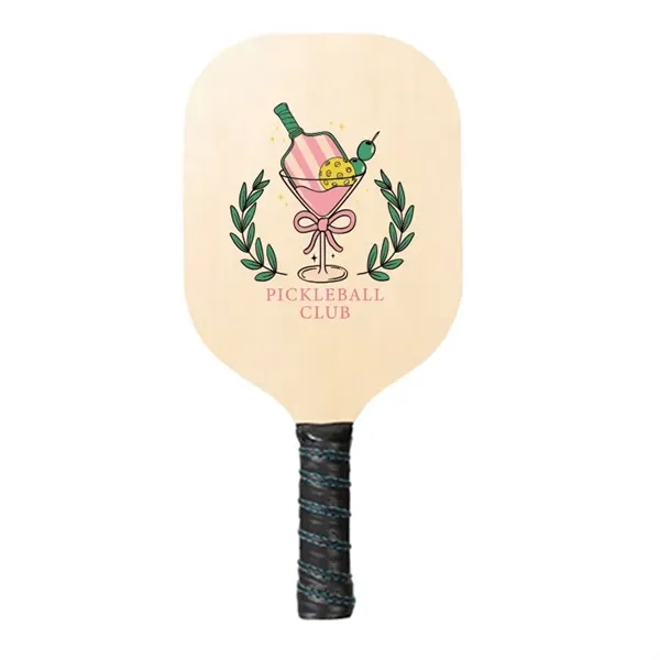 Sublimated Plywood Pickleball Paddle... from ASI 67557 LimeLight Ent