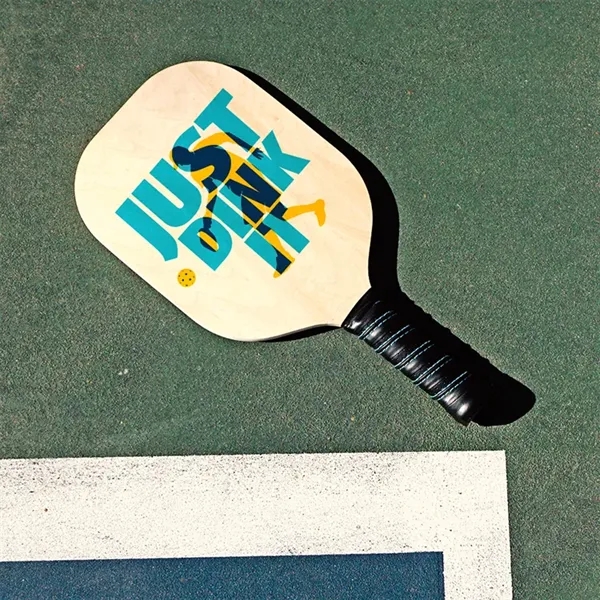 Sublimated Plywood Pickleball Paddle... from ASI 67557 LimeLight Ent