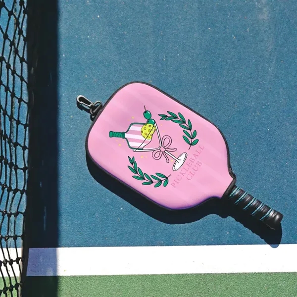 Sublimated Neoprene Pickleball Paddle Cover... from ASI 67557 LimeLight Ent