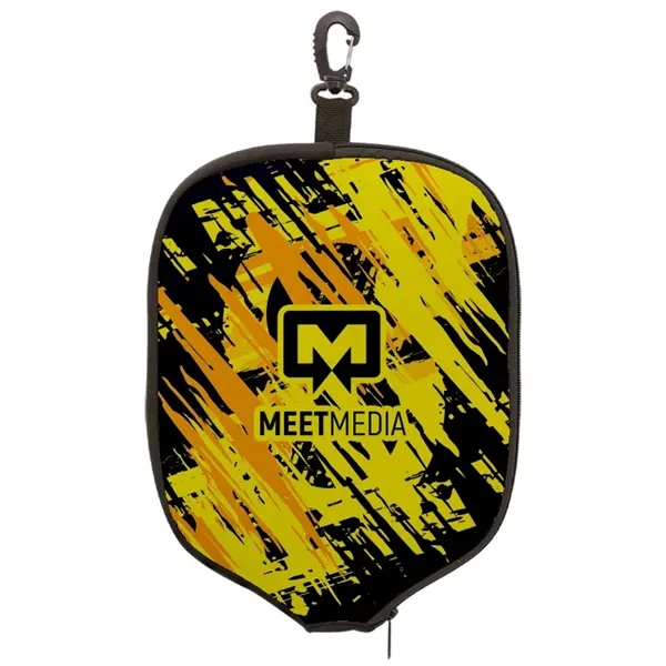 Sublimated Neoprene Pickleball Paddle Cover... from ASI 67557 LimeLight Ent