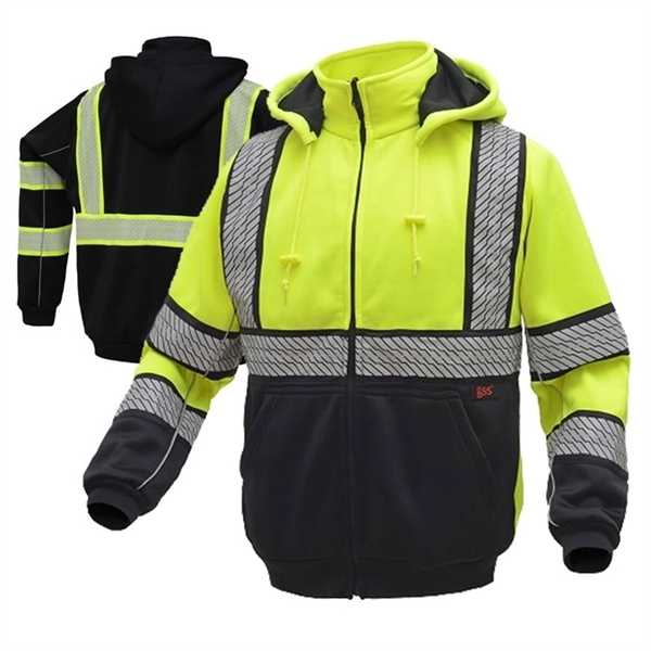 Onyx Rain Jacket with Heavyweight Sweatshirt.... from ASI 58492 GSS Safety LLC / GSS Safety