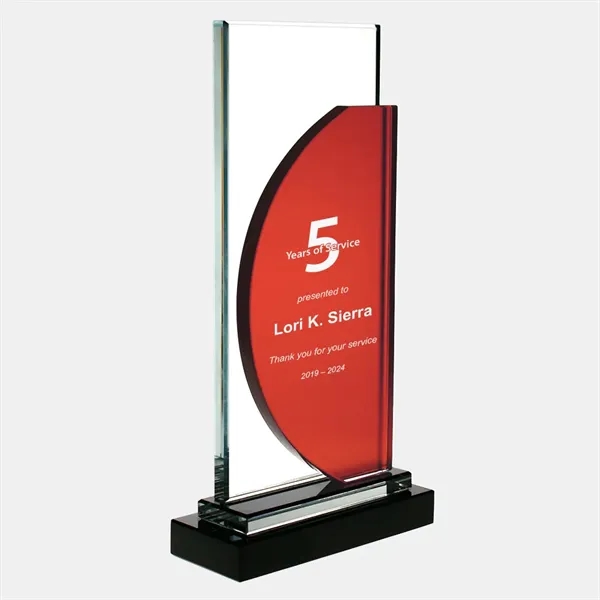 Honor corporate excellence and celebrate milestone achievements with this Half Moon... from ASI 47791 Best Deal Awards