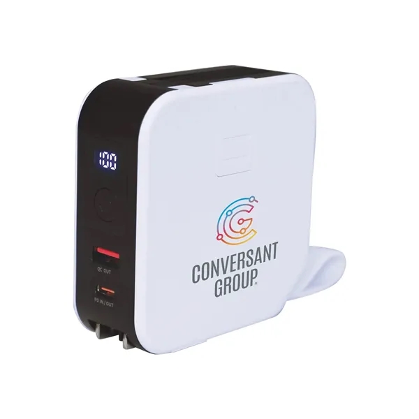 5-in-1 Wireless Power Bank Wall Charger.... from ASI 46755 Cosmo Promos