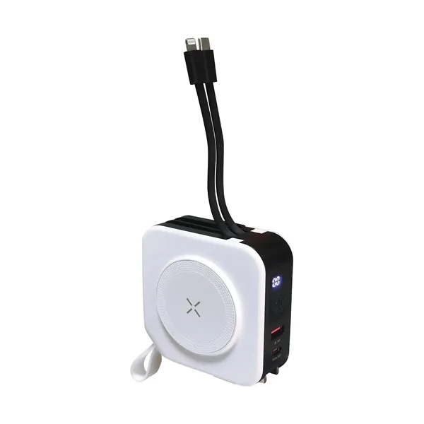 5-in-1 Wireless Power Bank Wall Charger.... from ASI 46755 Cosmo Promos