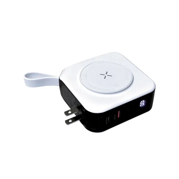 5-in-1 Wireless Power Bank Wall Charger.... from ASI 46755 Cosmo Promos