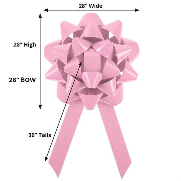 28" Large Bow with Suction Cup Base.... from ASI 37940 Bag Makers Inc