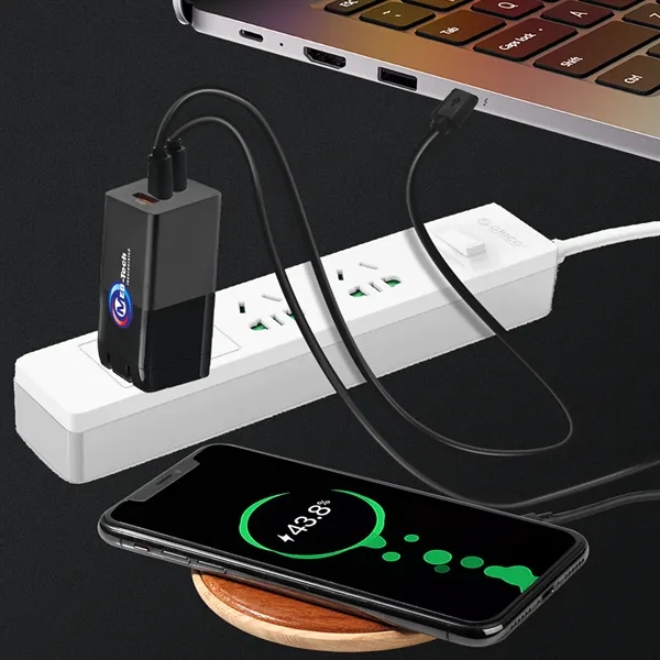Dual Port USB-C plus 1 Standard USB . Great for a... from ASI 74741 NVS Promo Designs, Inc.