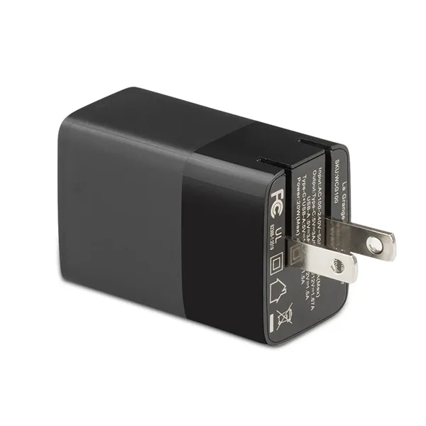 Powerful USB C Fash Charging Wall Charger.... from ASI 74741 NVS Promo Designs, Inc.