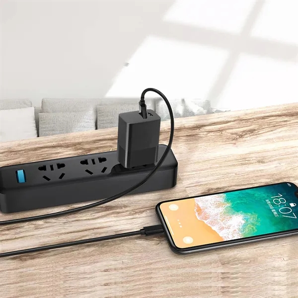 Powerful USB C Fash Charging Wall Charger.... from ASI 74741 NVS Promo Designs, Inc.