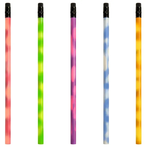 Mood pencil with black eraser plus 1 color silkscreen imprint on... from ASI 37218 Athena Promo (tm)