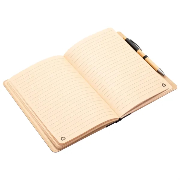 Bamboo Veneer Notebook.... from ASI 46755 Cosmo Promos