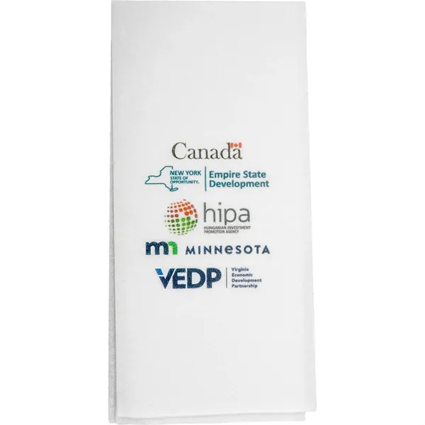 Full Color Linen Dinner Napkin... from ASI 30208 A P Specialties / AP Specialties