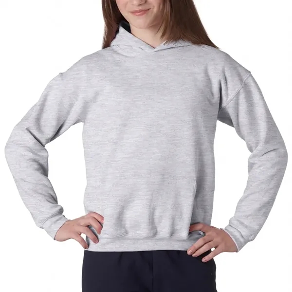 Youth hooded sweatshirt made of cotton and polyester.... from ASI 39552 BEL Promo