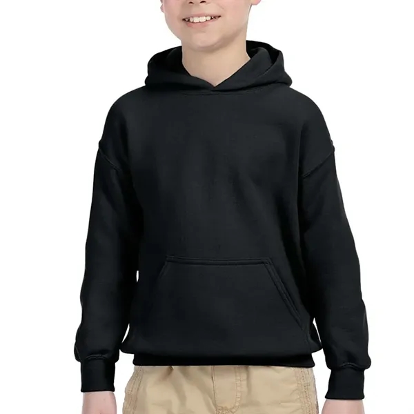 Youth hooded sweatshirt made of cotton and polyester.... from ASI 39552 BEL Promo