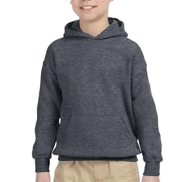 Youth hooded sweatshirt made of cotton and polyester.... from ASI 39552 BEL Promo